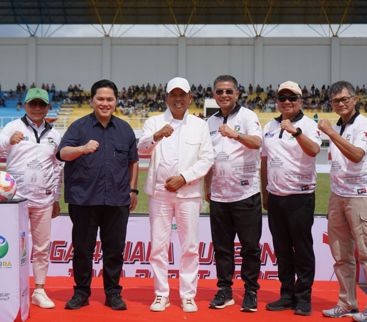 Liga 4 Piala Gubernur Jawa Barat 2025 Resmi Dibuka di Garut, Dihadiri Menpora Erick Thohir, Jajaran PSSI Jawa Barat, dan Sejumlah Pejabat Daerah